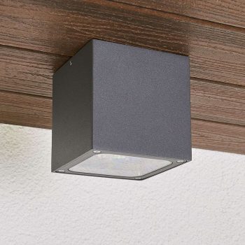 Stropné LED svietidlo Tanea kocka, IP54 - Image 2