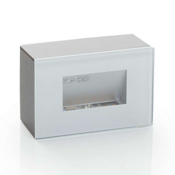 Vonkajšie nástenné LED svetlo Jody 12 cm hranaté - Image 2