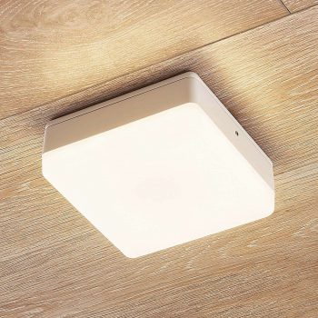 Stropné LED svietidlo Thilo IP54 biele 16 cm TL - Image 2