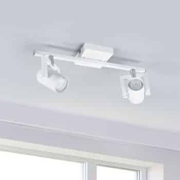 2-plameňové LED svetlo Sulamita biele - Image 2