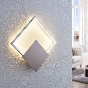 Nástenné LED svietidlo Anays, hranaté, 32 cm - Image 2