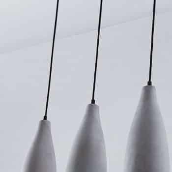 Lindby betónová závesná lampa Sanne 4-pl. - Image 2