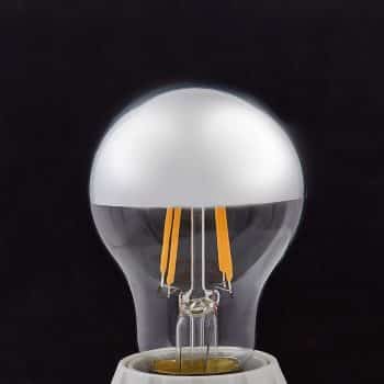 E27 žiarovka zrkadlová LED 4W 2700K 400lm filament - Image 2