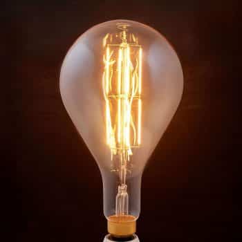 E27 LED žiarovka 8W 800lm 1900K jantár hruška