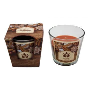 Arome Vonná sviečka Cinnamon and Gingerbread, 120 g