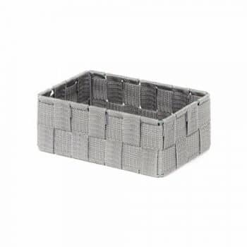 Compactor Úložný organizér do zásuvky Compactor TEX - košík M, 18 x 12 x 7 cm, sivý