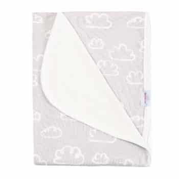 Babymatex Detská deka Bamboo obláčiky, 75 x 100 cm