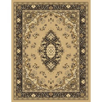 Spoltex Kusový koberec Samira 12001 beige, 160 x 225 cm