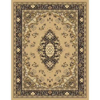 Spoltex Kusový koberec Samira 12001 beige, 80 x 150 cm