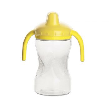 Orion Detský hrnček s pítkom 400 ml, žltá