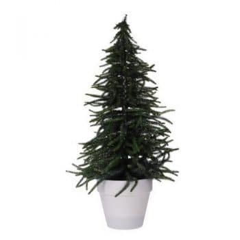 Vianočný stromček v kvetináči Tarent 58 cm, srienistý