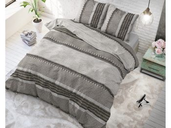Bavlnené posteľné obliečky s pruhovaným motívom RIVER STRIPES 200 x 220 cm 18120