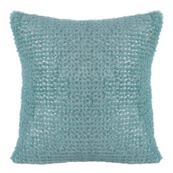 Chĺpatá a moderná obliečka na vankúš v modrej farbe 40x40 cm 23645-142945