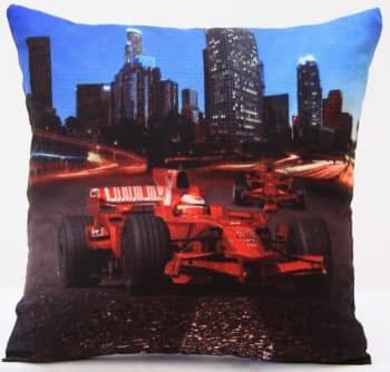 Dekoračná obliečka na vankúš s červenou formulou 40x40 cm Červená 7301-104529