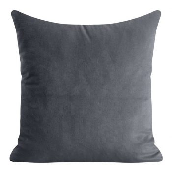 Dekoračna obliečka v tmavosivej farbe 40 x 40 cm 25241-149296