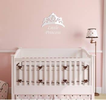 Dievčenské dekoračné zrkadlo Little princess  38850