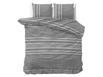 Elegantné sivé vzorované posteľné obliečky z kolekcie ELEGANCE 200 x 220 cm 36977