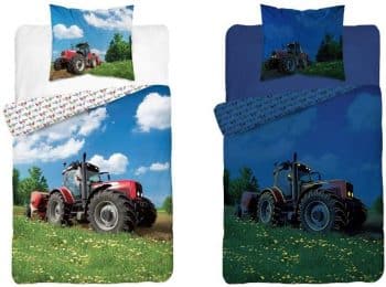 Fenomenálne detské svietiace posteľné obliečky z kolekcie FARM 2 časti: 1ks 140 cmx200 + 1ks 70 cmx80 Modrá 140 x 200 cm 39005-182936