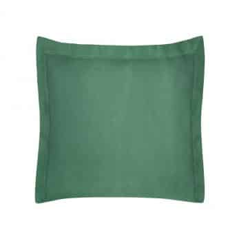 Jednofarebná bavlnená zelená obliečka na vankúš 40x40 cm Zelená 39357-183316