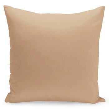 Jednofarebná obliečka v béžovej farbe 40 x 40 cm 22115-139097