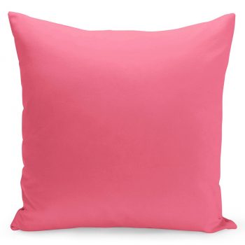 Jednofarebná obliečka v rúžovej farbe 40 x 40 cm 22423-139777