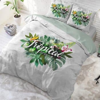 Kvalitné bavlnené obliečky s motívom TROPICAL 200 x 220 cm 24867