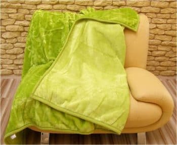 Luxusné deky z akrylu 160 x 210cm zelena č.7 1995-3956