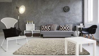 Luxusné koberce v béžovej farbe s ornamentom 160 x 230 cm 17486