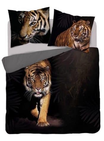 Luxusné posteľné bavlnené obliečky z kolekcie TIGER  3 časti: 1ks 160 cmx200 + 2ks 70 cmx80 39906-183945