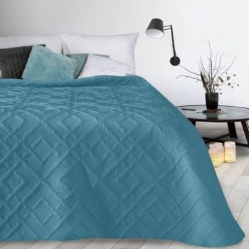 Moderný prehoz so vzorom v modrej farbe Šírka: 220 cm | Dĺžka: 240 cm 33788-164826