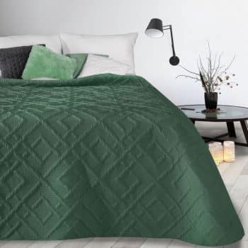 Moderný prehoz so vzorom v zelenej farbe Šírka: 220 cm | Dĺžka: 240 cm 33785-164816