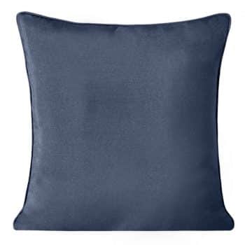Modrá dekoračná obliečka na vankúš s lemovaním 50x50 cm Modrá 32030-162043