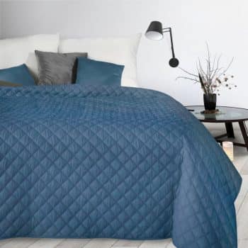 Modrý prehoz s prešívaním Šírka: 220 cm | Dĺžka: 240 cm 34708-166736
