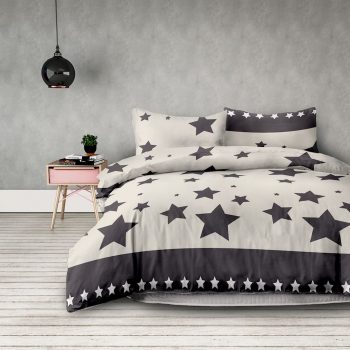 Obliečky s hviezdičkami 100% bavlna 70x90 cm 14352-41777