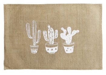 Originálne obdĺžnikové prestiernie na stôl MEXICO 30 x 45 cm 39670 Hnedá