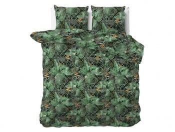 Originálne zelené posteľné obliečky z kolekcie BOTANICAL 200 x 220 cm 36980