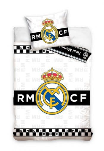 Posteľné obliečky Real Madrid 2 časti: 1ks 160 cmx200 + 1ks 70 cmx80 Čierna 140x200 cm 22595-140152