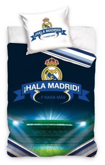 Posteľné obliečky Real Madrid modré 2 časti: 1ks 160 cmx200 + 1ks 70 cmx80 Modrá 140x200 cm 22735-140464