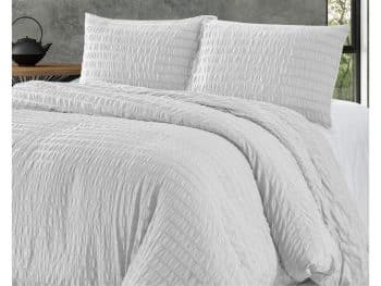 Trendy biele posteľné obliečky 200 x 240 cm  Biela 40609