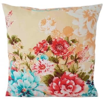 Vintage krémová obliečka so vzorom 40 x 40 cm 23914-143386