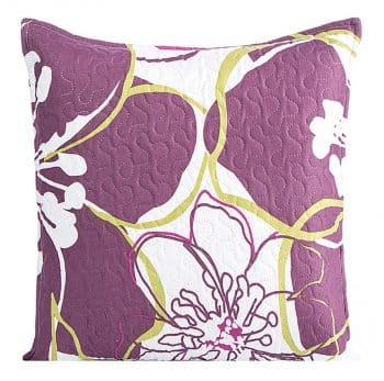 Vzorovaná fialovo biela obliečka 40 x 40 cm 22234-139274