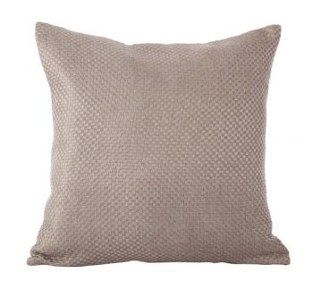 Vzorovaná obliečka na vankúš v khaki farbe 40x40 cm Hnedá 8773-106235