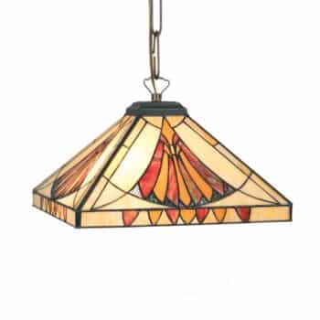 Štvorcová závesná lampa AMALIA - Image 2