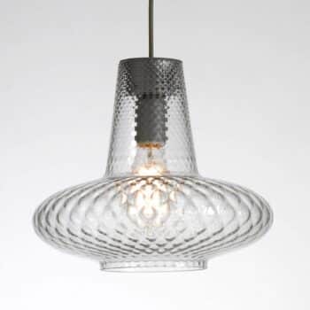 Sklenená závesná lampa Giulietta, priehľadná - Image 3