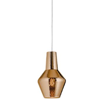 Závesná lampa Romeo 130 cm bronzová metalická - Image 4