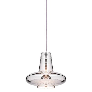 Závesná lampa Giulietta 130cm strieborná metalická - Image 4