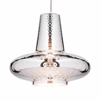 Závesná lampa Giulietta 130cm strieborná metalická - Image 3