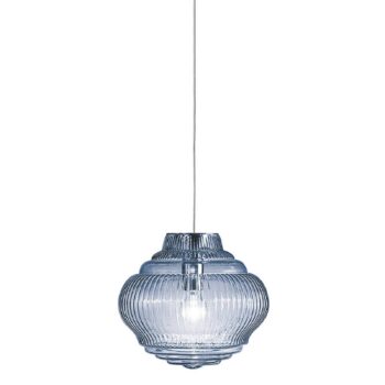 Závesná lampa Bonnie 130 cm svetlomodrá - Image 4
