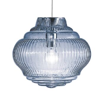 Závesná lampa Bonnie 130 cm svetlomodrá - Image 3