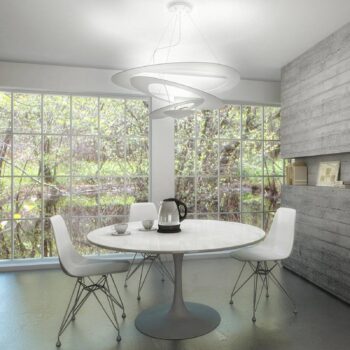 Dizajnová závesná lampa Artemide Pirce 94x97 cm - Image 4